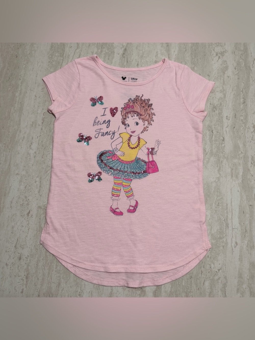 Disney Fancy Nancy Little Girl Tee Top *5